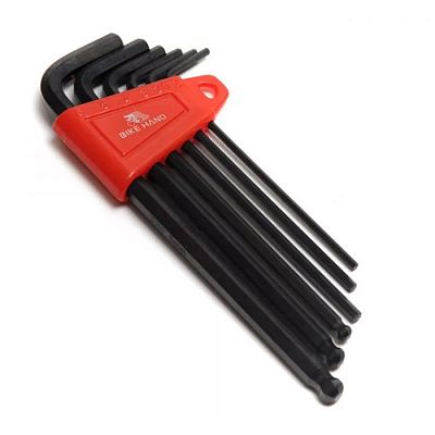 Превью  Набор шестигранников BIKEHAND YC-613 (2-2.5-3-4-5-6 мм, 5шт)